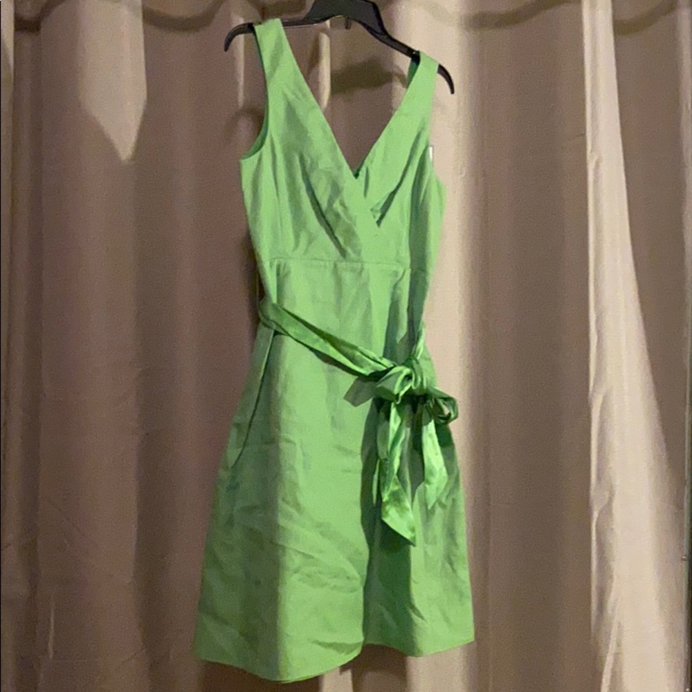 J CREW Green dress brand new with tags size 4